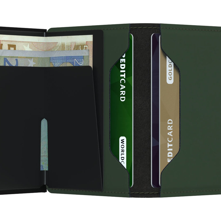 Secrid Secrid Slimwallet Matte Green Black