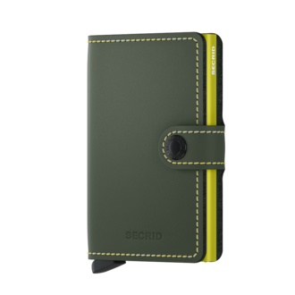 Secrid Miniwallet Matte Green Lime