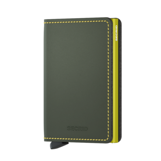 Secrid Slimwallet Matte Green Lime