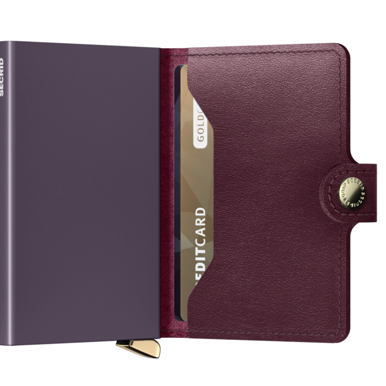 Secrid Secrid Premium Miniwallet Dusk Bordeaux