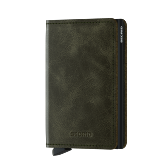 Secrid Slimwallet Vintage Olive Black