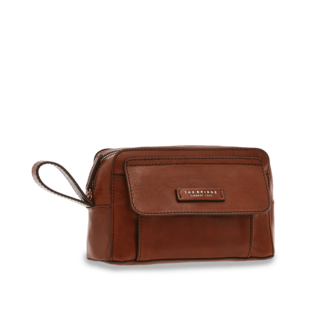The Bridge Alberto Toilet Bag Brown