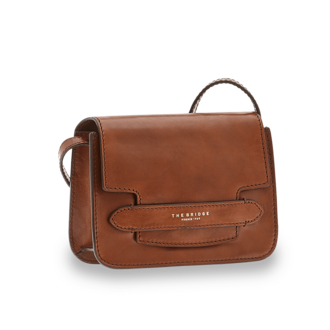 The Bridge Lucrezia Crossbody Medium Brown The Bridge Lucrezia Crossbody Medium Brown