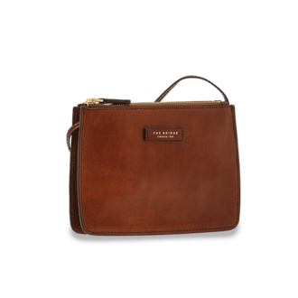 The Bridge Rustici Crossbody Bi Fold Brown