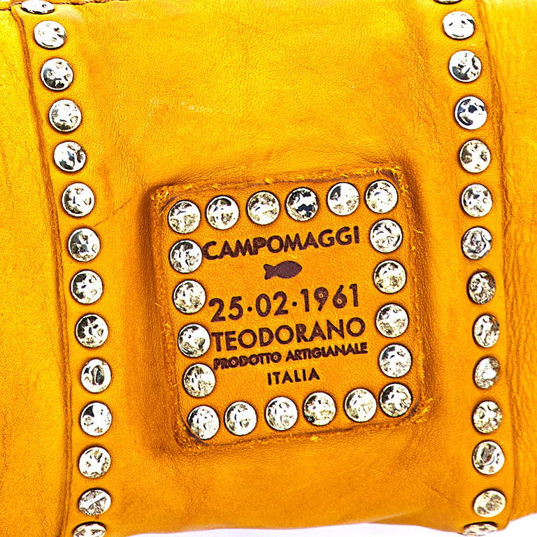 Campomaggi Campomaggi Traditional Kura Small Crossbody Bag Yellow