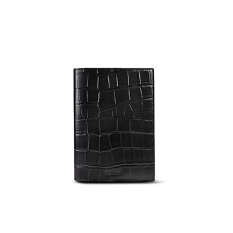 O My Bag Notebook Cover Classic Black Croco