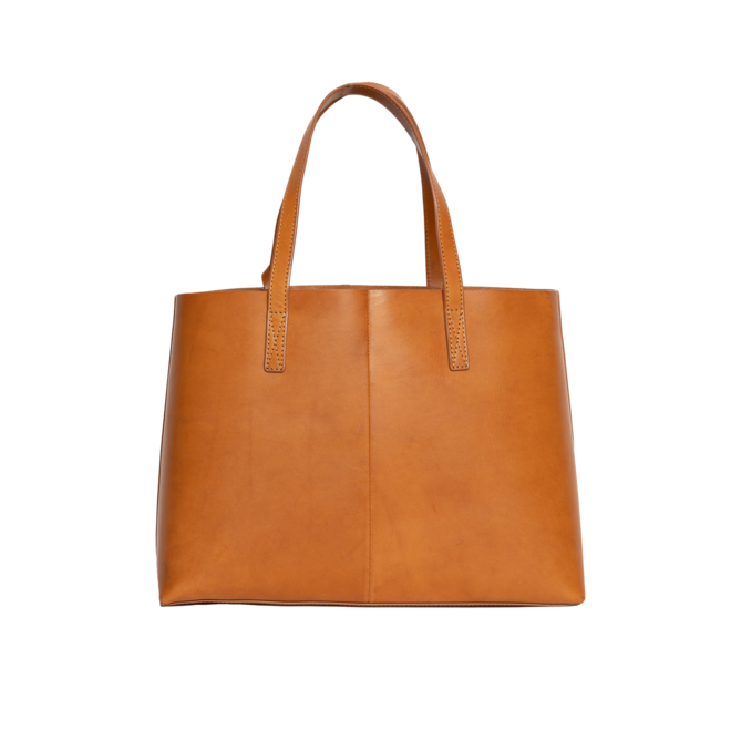 NICOLE & DORIS Damestas, grote schoudertas, shopper, zachte leren tas, lichte tote tas, hobo handtas, grote schoudertas, opvouwbare draagtas, geel, Large, Retro