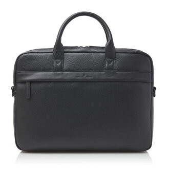 Castelijn & Beerens Onyx Alpha Laptop Bag 15.6" Double Zip Black Castelijn & Beerens Onyx Alpha Laptop Bag 15.6" Double Zip Black