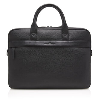 Castelijn & Beerens Onyx Chris Laptop Bag 15.6" Single Zip Black Castelijn & Beerens Onyx Chris Laptop Bag 15.6" Single Zip Black