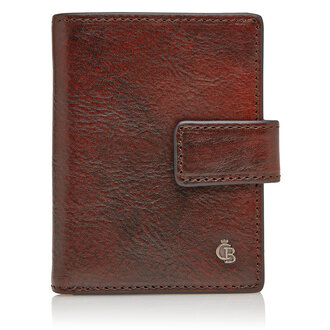 Castelijn & Beerens Rien 10 Card Holder Compact Wallet Cognac