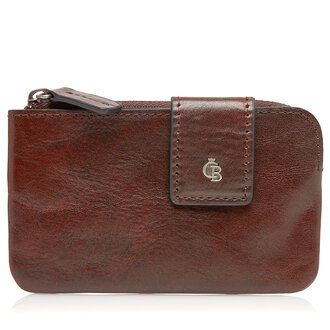 Castelijn & Beerens Rien 5 Card Key Case Cognac
