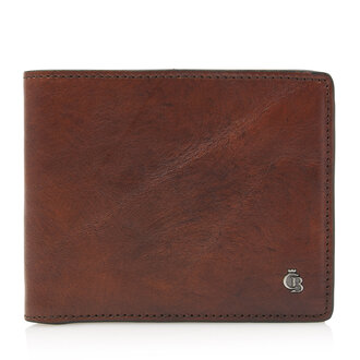 Castelijn & Beerens Rien 8 Card Wallet Cognac