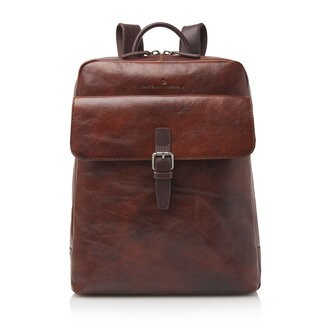 Castelijn & Beerens Rien Laptop Backpack 15.6" + Tablet Cognac Castelijn & Beerens Rien Laptop Backpack 15.6" + Tablet Cognac