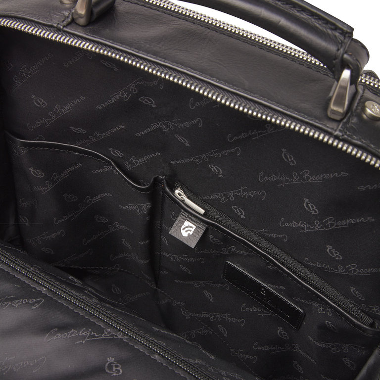 Castelijn & Beerens Castelijn & Beerens Verona Laptop Backpack 15.6" + Tablet Black