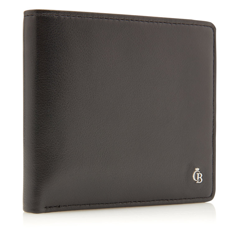 Castelijn & Beerens Castelijn & Beerens Vita 4 Card Billfold Wallet Black