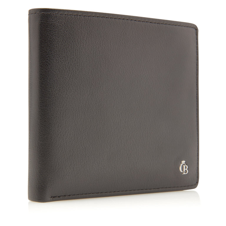 Castelijn & Beerens Castelijn & Beerens Vita 7 Card Billfold Wallet Black