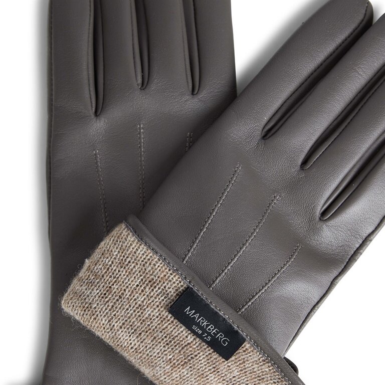 Markberg Markberg Carianna Glove Taupe Grey