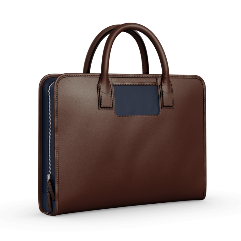 Travelteq Travelteq Briefcase Espresso Navy