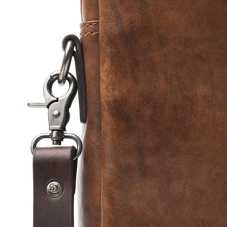 Castelijn & Beerens Castelijn & Beerens Rien Laptop Bag 15.6" + Tablet Double Zip Natural