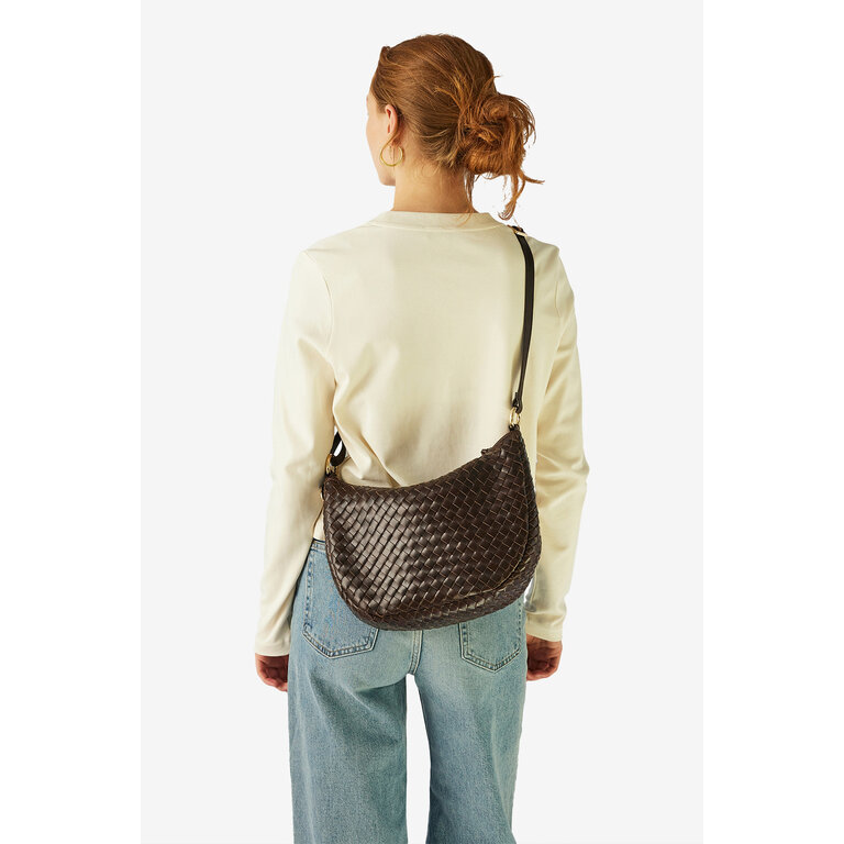 Adax Adax Salerno Crossbody Marlin Dark Brown