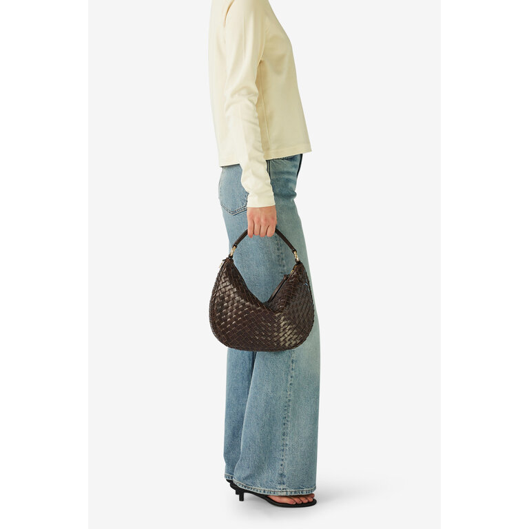 Adax Adax Salerno Crossbody Marlin Dark Brown