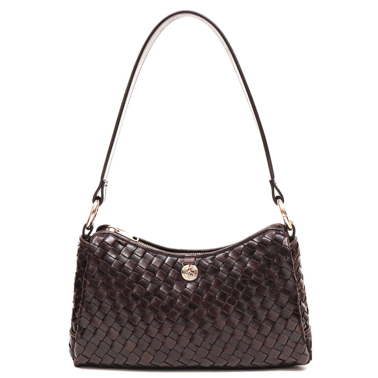 Adax Adax Salerno Shoulder Bag Eleonora Dark Brown