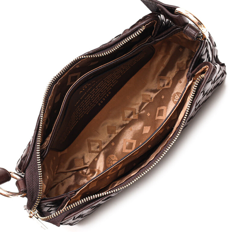 Adax Adax Salerno Shoulder Bag Eleonora Dark Brown