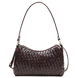 Adax Adax Salerno Shoulder Bag Eleonora Dark Brown