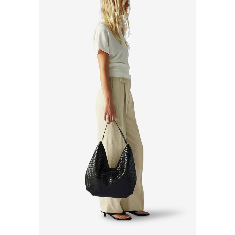 Adax Adax Salerno Shoulder Bag Mindy Black