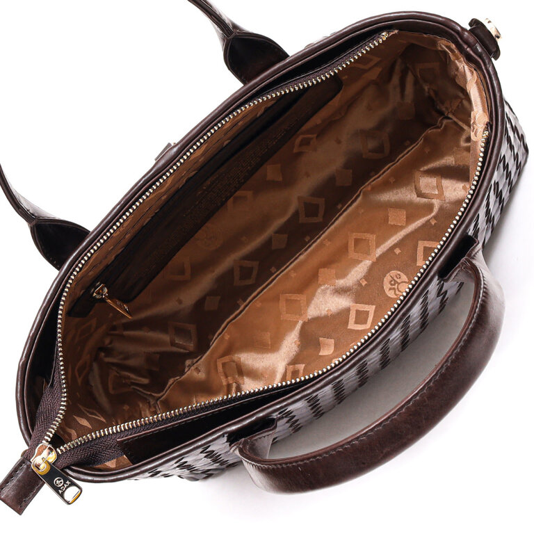 Adax Adax Salerno Handbag Uma Dark Brown