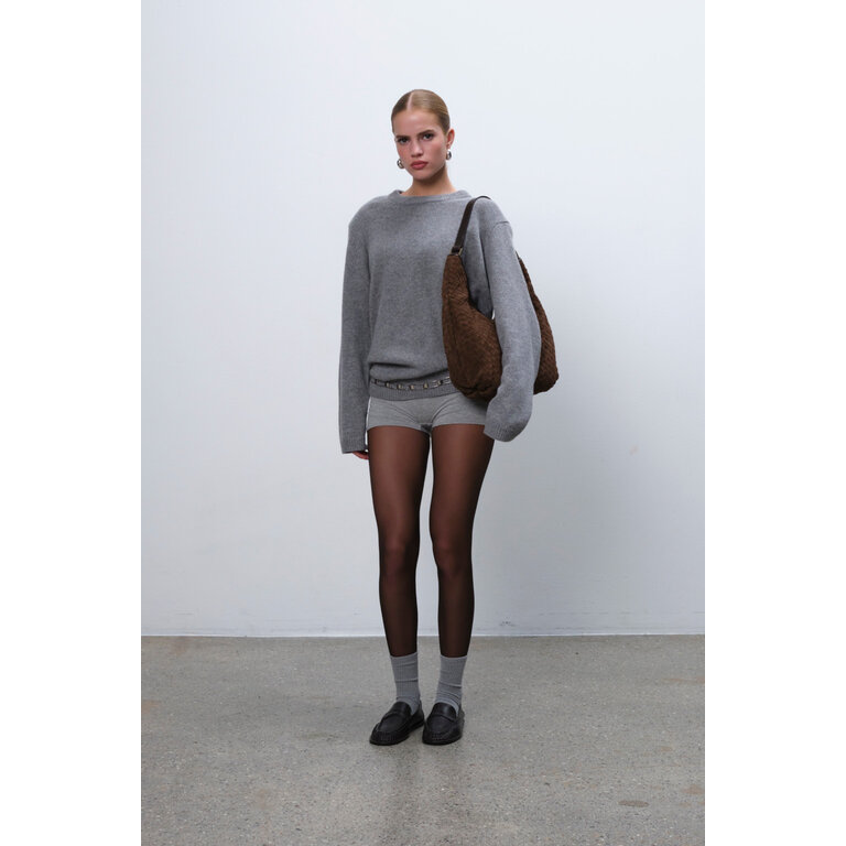 Adax Adax Rozanno Shoulder Bag Mindy Braided Chocolate