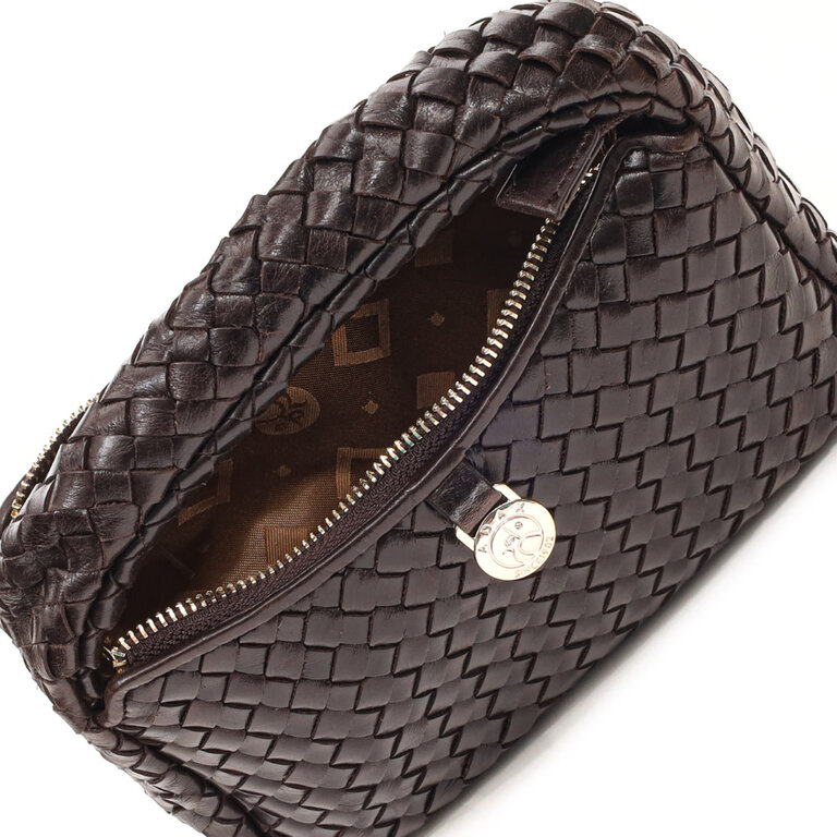 Adax Adax Salerno Madelain Crossbody Dark Brown