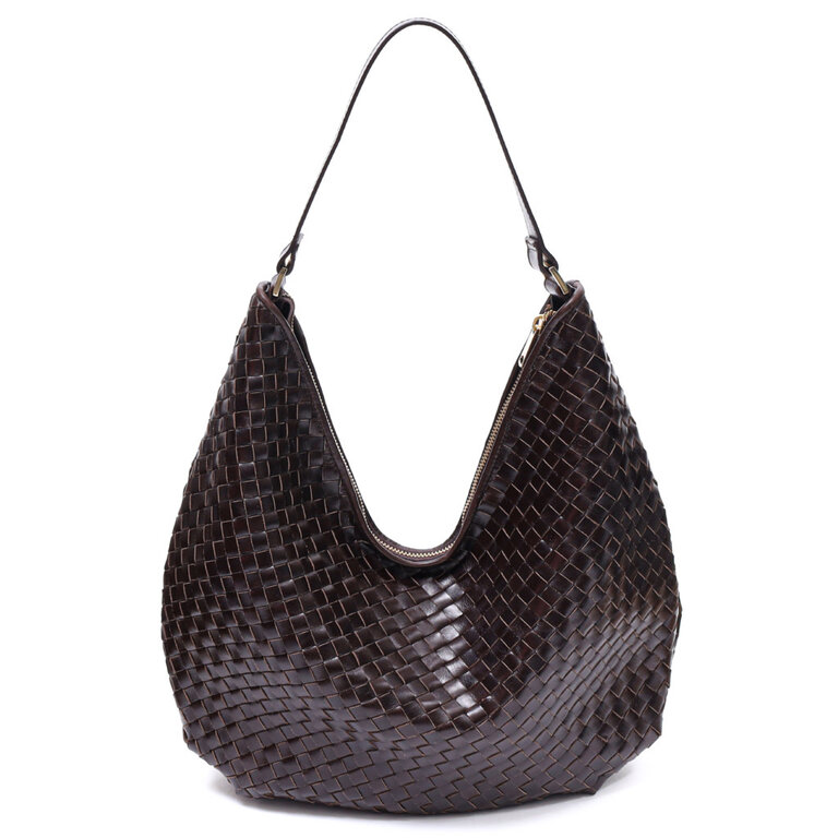 Adax Adax Salerno Shoulder Bag Mindy Dark Brown