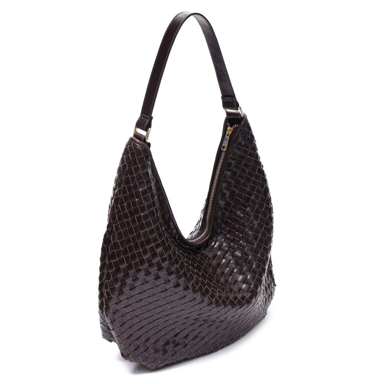 Adax Adax Salerno Shoulder Bag Mindy Dark Brown