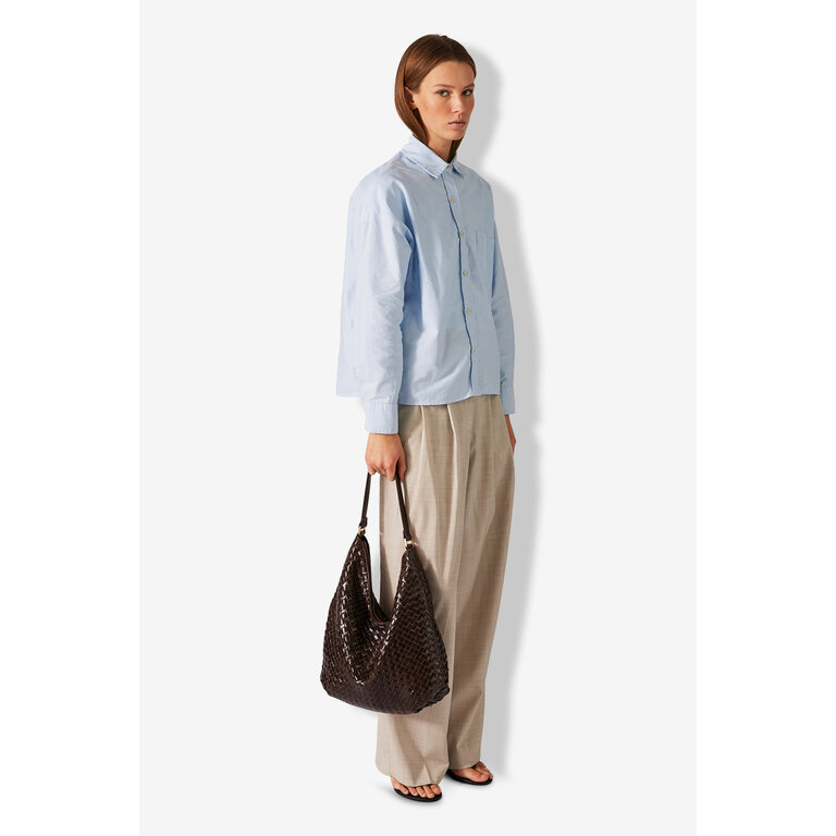 Adax Adax Salerno Shoulder Bag Mindy Dark Brown