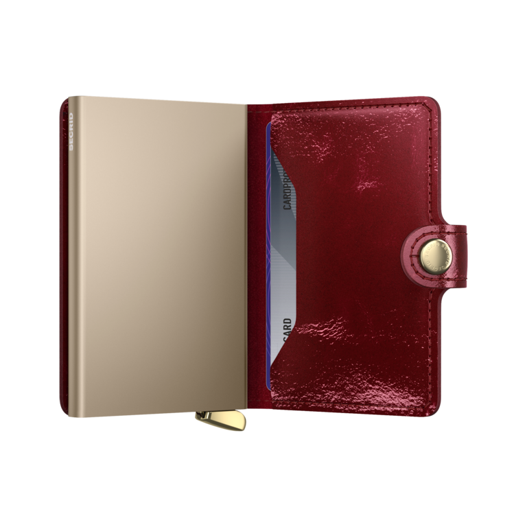 Secrid Secrid Premium+ Miniwallet Naplak Red