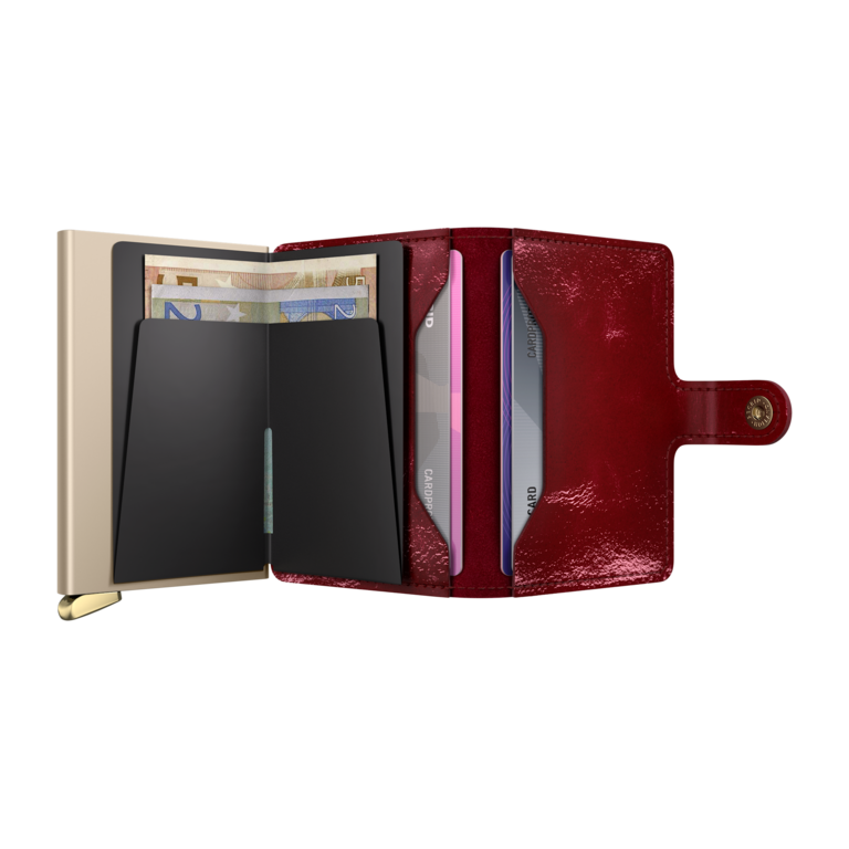 Secrid Secrid Premium+ Miniwallet Naplak Red