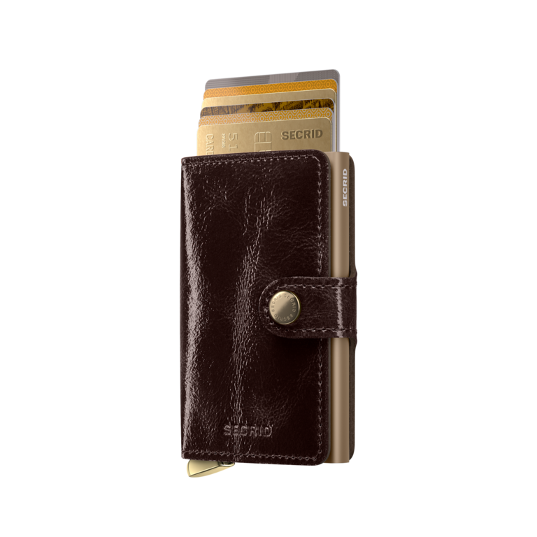 Secrid Secrid Premium+ Miniwallet Naplak Mahogany