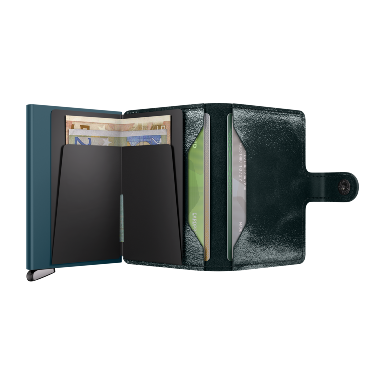 Secrid Secrid Premium+ Miniwallet Naplak Bottle Green