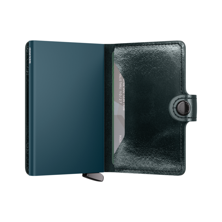 Secrid Secrid Premium+ Miniwallet Naplak Bottle Green