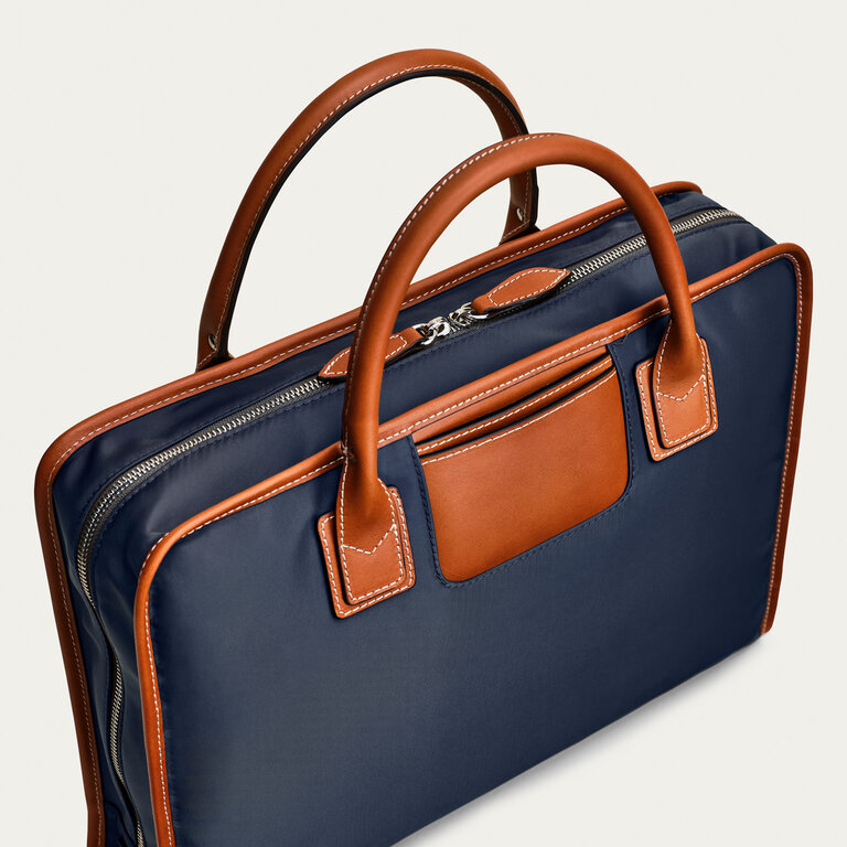 Travelteq Travelteq The Inside Out Navy Cognac