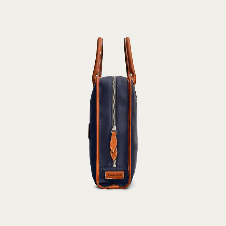 Travelteq Travelteq The Inside Out Navy Cognac