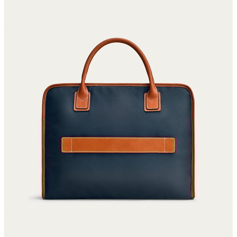 Travelteq Travelteq New The Inside Out Navy Cognac
