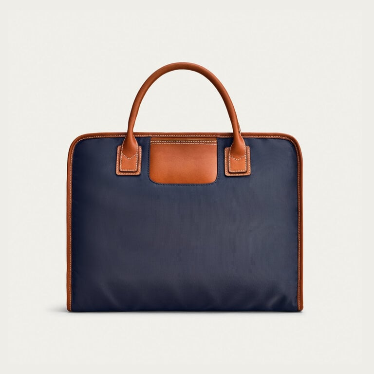 Travelteq Travelteq New The Inside Out Navy Cognac