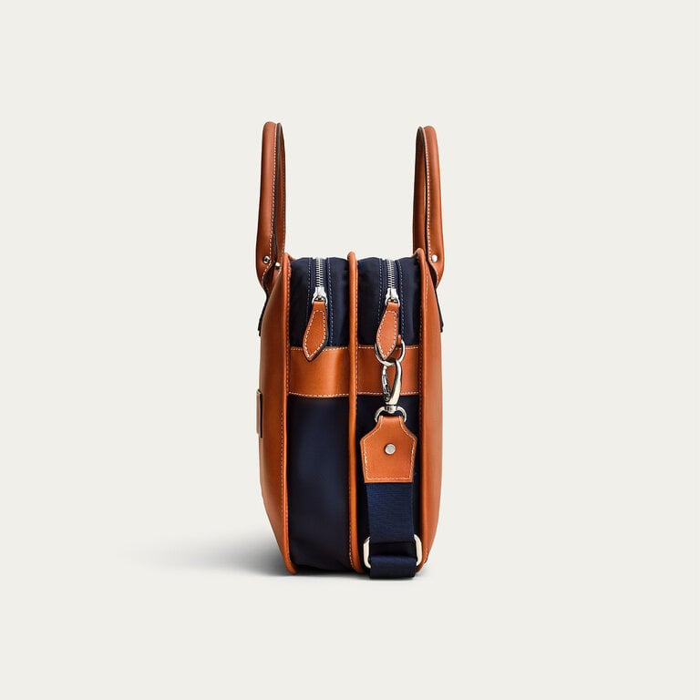 Travelteq Travelteq New The Overnight Cognac Navy