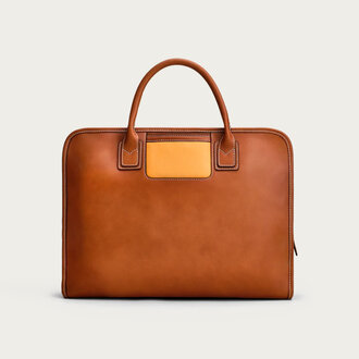 Travelteq Travelteq The Briefcase Cognac Orange