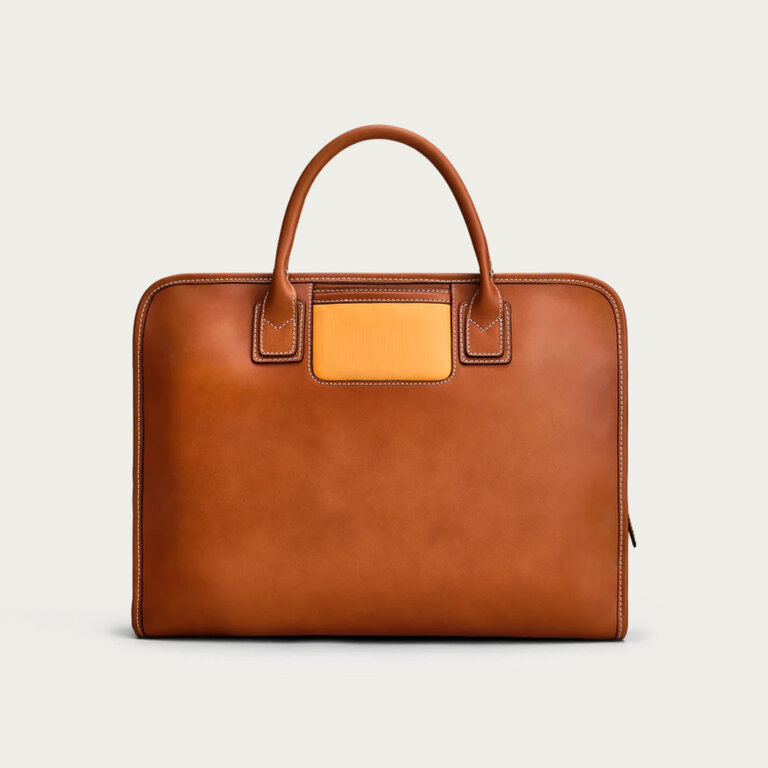 Travelteq Travelteq New The Briefcase Cognac Orange