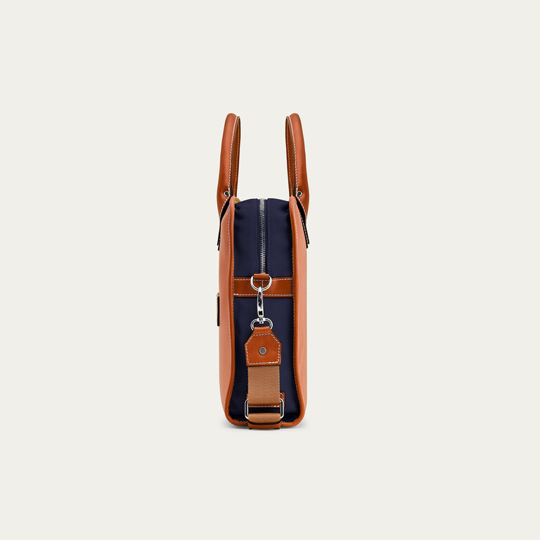 Travelteq Travelteq Messenger Cognac Navy
