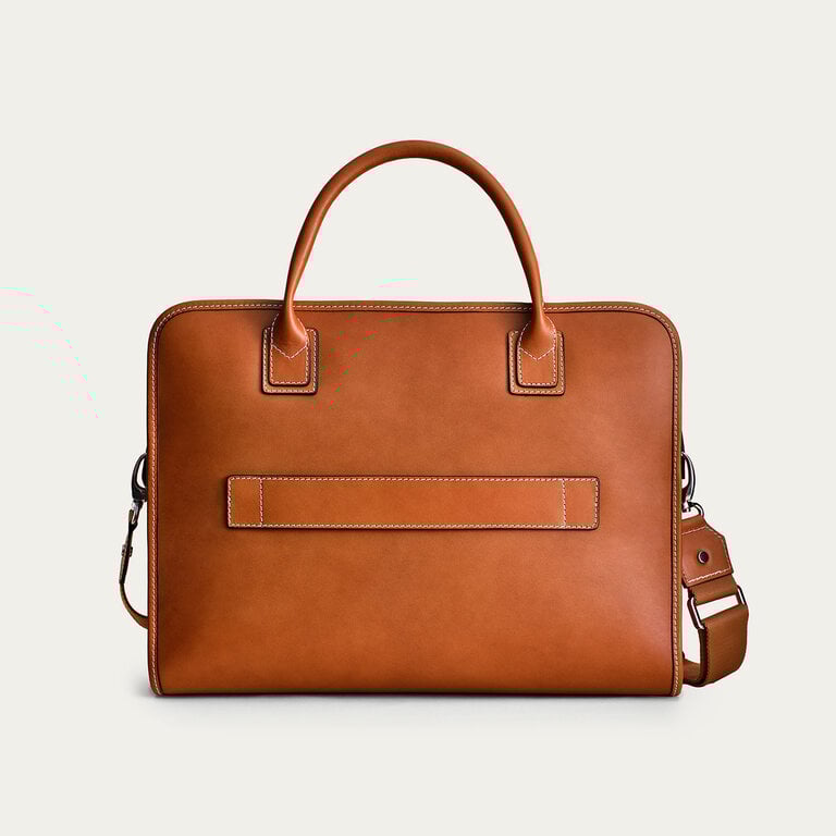 Travelteq Travelteq New Messenger Cognac Navy