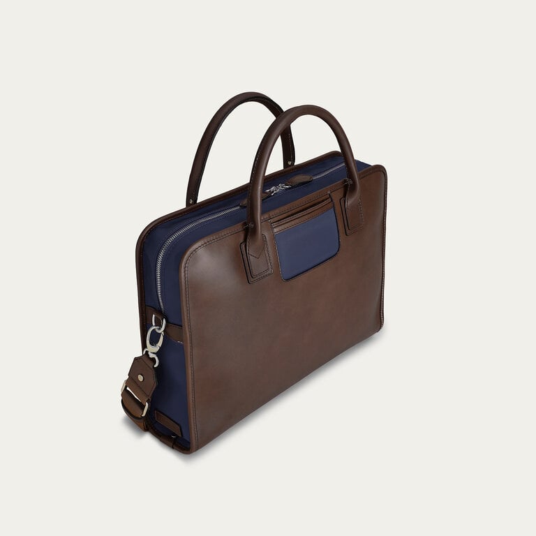 Travelteq Travelteq New Messenger Espresso Navy